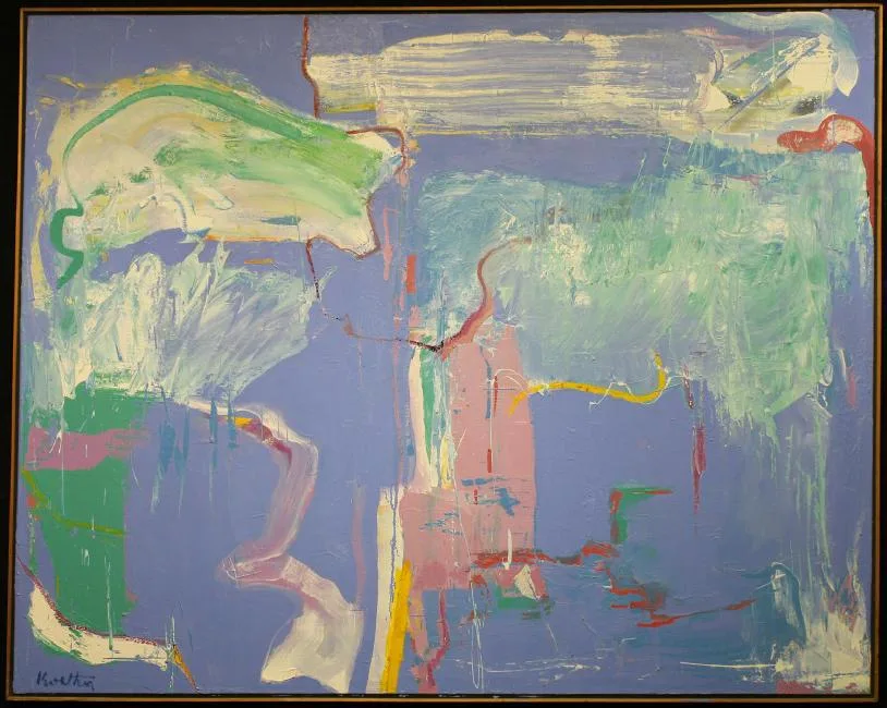 Untitled by Thomas Koether, oil on canvas, offered Aug 2018