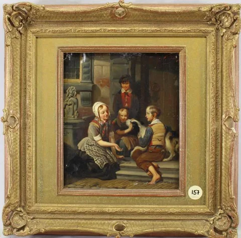 Jan Philip Koelman, Untitled, Oil on board