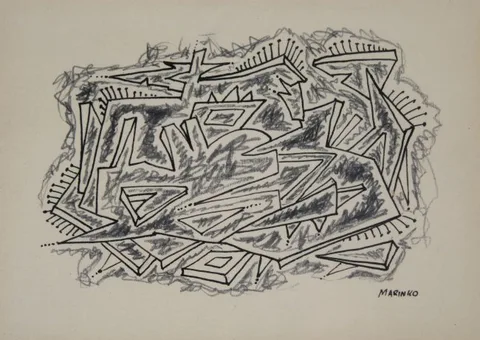 George Marinko, Untitled, mixed media