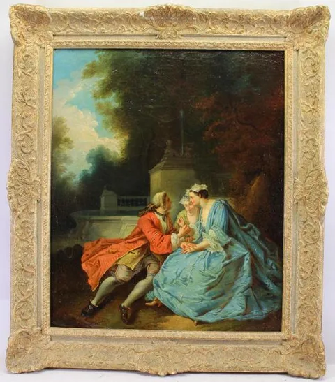 Auguste Serrure, Untitled, Oil on canvas