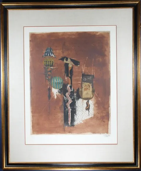 Johnny Gotthard Friedlaender, Untitled, etching