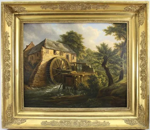 Jean Duplessis-Bertaux, Untitled, Oil on board