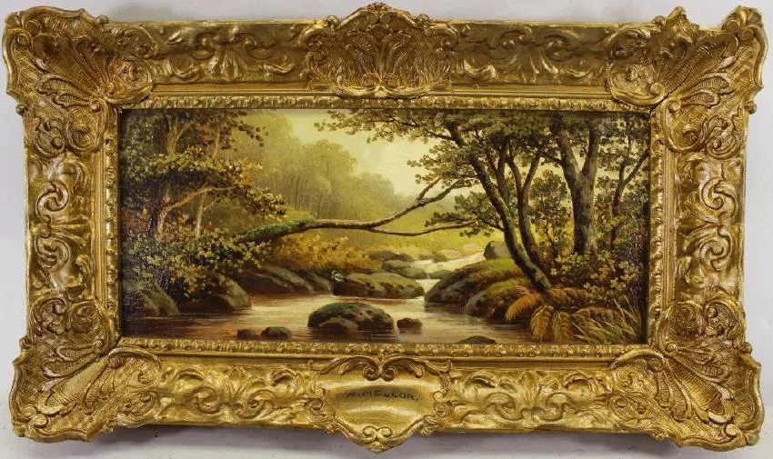 Untitled by William Mellor, Oil on Board, offered Aug 2018