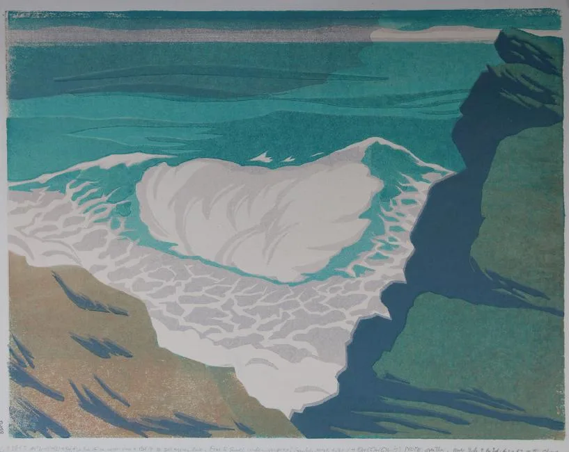 Frank Leonard Allen, Untitled, Woodblock