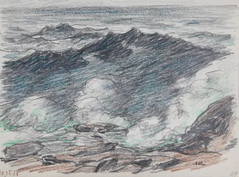 Untitled by Frank Leonard Allen, Pencil, offered Aug 2018