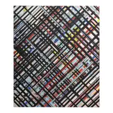 Ed Moses, NY Trac IV, 1974-75, acrylic on canvas