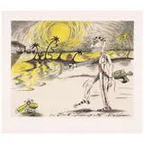 H. C. Westermann, Untitled, 1973, ink and watercolor on paper