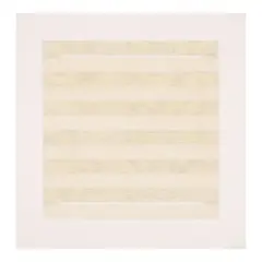 Tony DeLap, Untitled, 1971, graphite and watercolor with embossing on paper