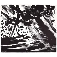Peter Alexander, Chula Vista I; Chula Vista II (Cirrus p. 163), 1981, Two lithographs on Arches 88 paper, each signed in pencil