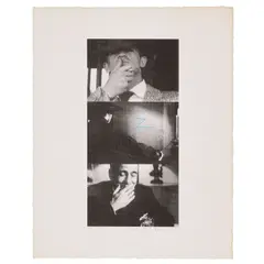 Zorro (Two Gestures and One Mark) (Hurowitz 99) by John Baldessari, 1998, Offset lithograph and screenprint in colors on Arches paper, sold Sep 2025