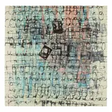 Mark Bradford, Untitled, 2003, Lithograph in colors on heavy wove paper, initiated in pencil