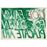 Bruce Nauman, Doe Fawn (Cirrus p. 319), 1973, Lithograph in colors on wove paper