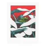 Ken Price, Jivaroland Frog Cup (Tamarind 2495), 1968, Lithograph in colors on Copperplate deluxe paper