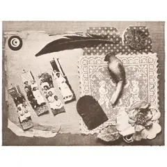 Betye Saar, Fragments, 1976, Lithograph on wove paper