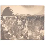 Charles White, Evening Song, 1970, Lithograph on Arches paper