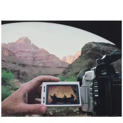 Mark Klett, 'Reviewing the day: floating the Colorado River, 11th day, Grand Canyon', 2001, Pigment print; titled and dated in silver ink on the image