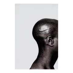 Hank Willis Thomas, Branded Head, 2003, Chromogenic print; signed