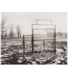 Untitled (Island Thaw) by Josef Sudek, c. 1950, Gelatin silver print, possibly printed later; signed with a stylus in the black margin, sold Feb 2026