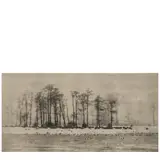 Peter Henry Emerson, A Winter Pastoral (from 'Marsh Leaves'), 1895, Photogravure; framed, a Thackrey & Robertson, San Francisco, label on the reverse