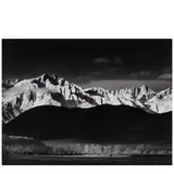 Ansel Adams, Winter Sunrise, Sierra Nevada, From Lone Pine, California, 1944, Gelatin silver print