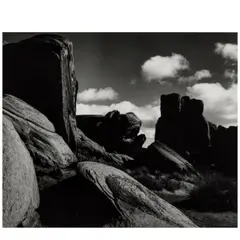 Untitled (Monument Valley, Rock Features) by Brett Weston, 1969, Gelatin silver print, offered Feb 2026