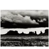 Brett Weston, Untitled (Monument Valley, Storm Clouds)
