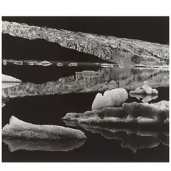 Mendenhall Glacier (from 'Alaska') by Brett Weston, 1973, Gelatin silver print, sold Feb 2026