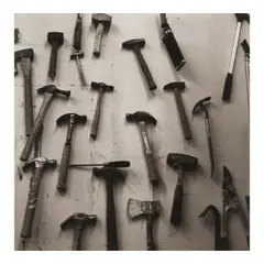 Small Hammer Study by Jim Dine, 2002, Platinum print; signed and editioned '16/100' in pencil in the margin, sold Feb 2026