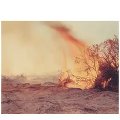 'Desert Fire #77' by Richard Misrach, 1984, Chromogenic print; signed, sold Feb 2026