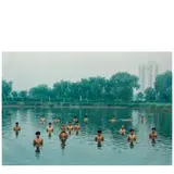 Zhang Huan, 'To Raise the Water Level in a Fish Pond' (Middle), 1997, Chromogenic print; signed and titled in Chinese