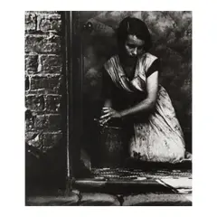 East End Morning (Young Housewife, Bethnal Green, London) by Bill Brandt, 1937, Gelatin silver print, offered Feb 2026