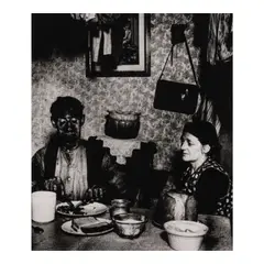 Northumbrian Miner at His Evening Meal by Bill Brandt, 1937, Gelatin silver print, offered Feb 2026