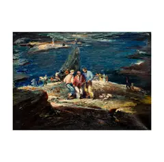 Hilde B. Kayn, Untitled, oil on canvas