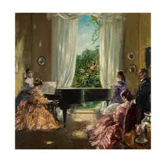 Hans Becker, Untitled, oil on canvas