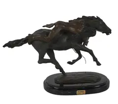 Dwight Dreyer, Signed in casting, numbered 2/30, includes "Dreyer's Fine Art, Bronze Studio" brochure