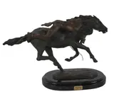 Dwight Dreyer, Signed in casting, numbered 2/30, includes "Dreyer's Fine Art, Bronze Studio" brochure