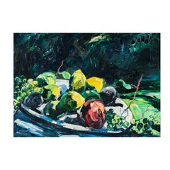 Untitled by Emeric Vagh-Weinmann, oil on canvas, sold Jul 2026