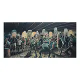 Ernie Barnes, Untitled, lithograph, pencil