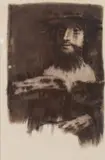 David Aronson, Untitled, charcoal on paper