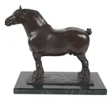 Adrien Voisin, Untitled, bronze on marble