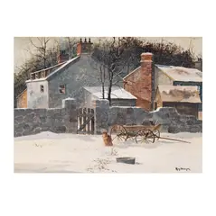 Ray Swanson, Untitled, oil on board