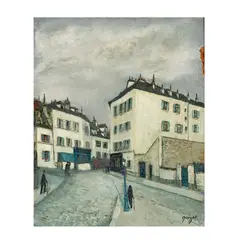 Alphonse Quizet, Untitled, oil on board