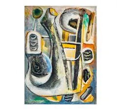 Joseph Levin, Untitled, oil on canvas