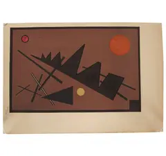 Wassily Kandinsky, Untitled, lithograph on paper, pencil-signed