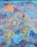 Simon Avissar, Untitled, acrylic on canvas