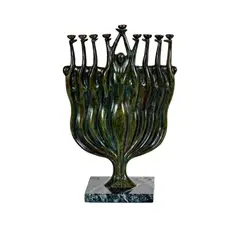 Ruth Bloch, Untitled, bronze mounted to marble base