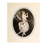 Louis Icart, Untitled, etching and aquatint