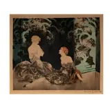 Louis Icart, Untitled, etching and aquatint