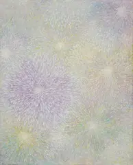 Glorya Kaufman, Untitled, acrylic on canvas, 1986