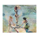 Vladimir Borodin, Untitled, oil on canvas